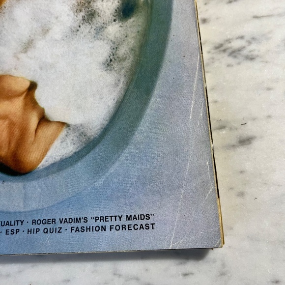 Vintage 70s Playboy Magazine April 1971 - Picture 3 of 8